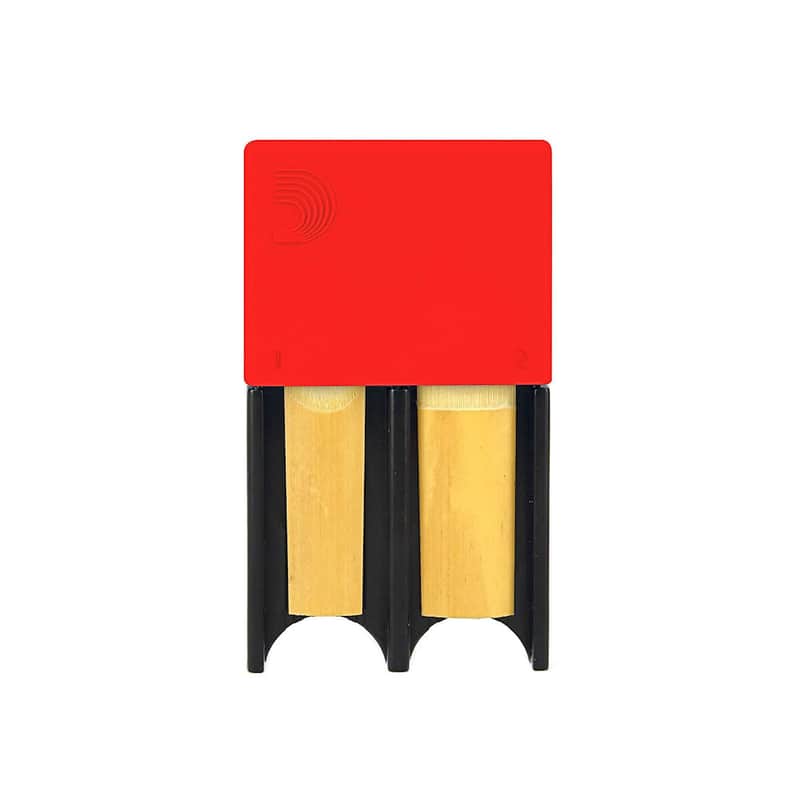 Rico Reed Guard for Tenor and Baritone Sax - Red - DRGRD4TBRD image 1