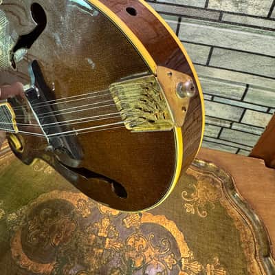 Washburn M-4SB R Sunburst Mandolin - Natural Relic image 22