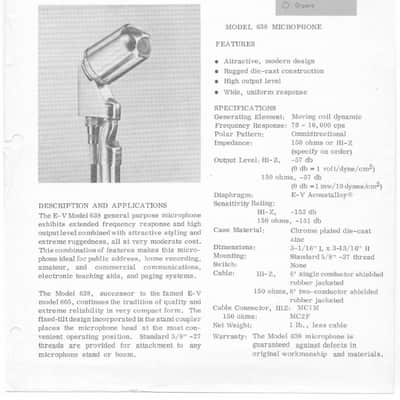 EV 638 MIC - VINTAGE, MINT! image 7