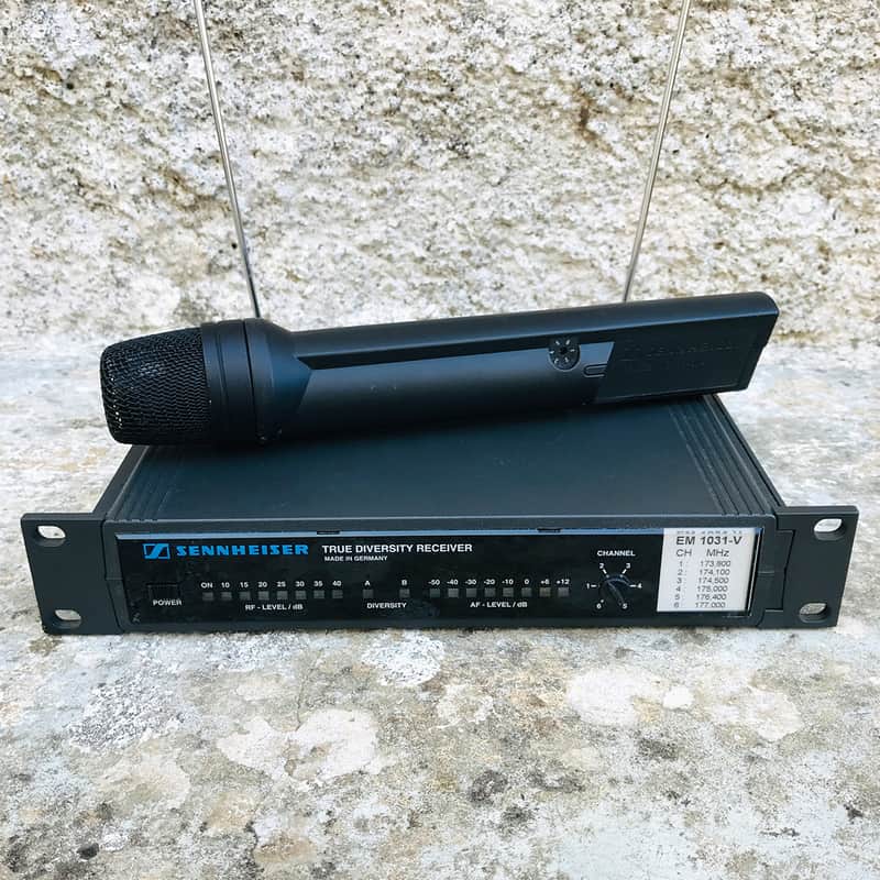 Sennheiser Kit True Diversity Receiver EM 1031-V + BF-1081-U UHF