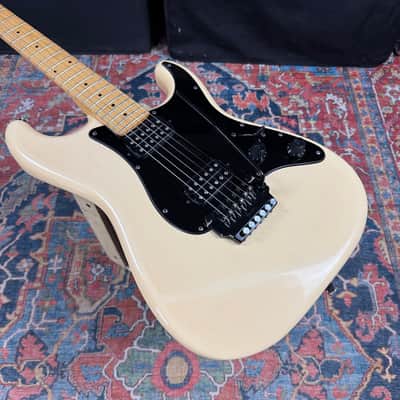 1985 Fender Boxer Stratocaster Model ST-555 w/System I Trem - Vintage White image 6