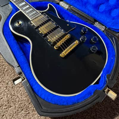Gibson 1988 Les Paul Custom 3-Pickup - Ebony image 9