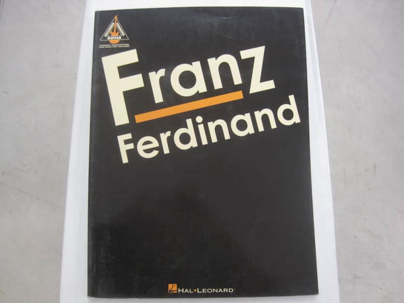 Franz Ferdinand Sheet Music Song Book Songbook Guitar Tab Tablature image 1