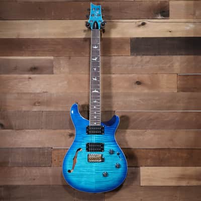 NEW! PRS SE Custom 24 Semi-hollow Piezo Lake Blue image 2