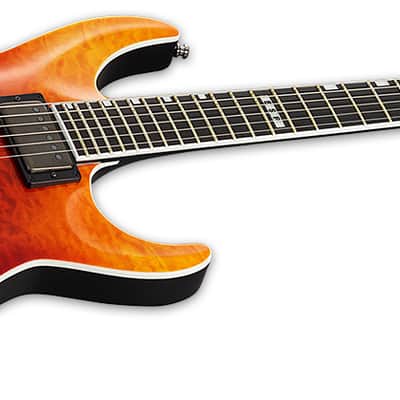 ESP E-II Horizon NT-II Tiger Eye Amber Fade TEAFD Electric Guitar + Hard Case NT II NTII - B-Stock! image 3