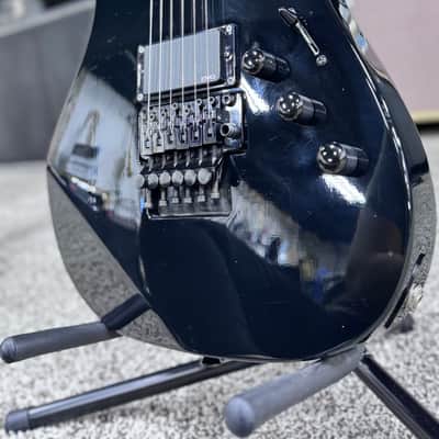 2008 ESP Standard Series KH-2 Kirk Hammett Signature Black MIJ w/ OHSC, All Original image 4