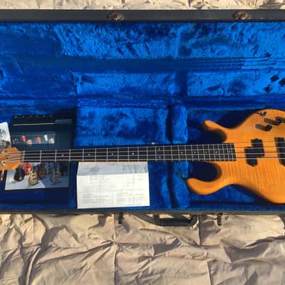 Padulla MVP Electric Bass Guitar w/ Paperwork + Case NICE image 1