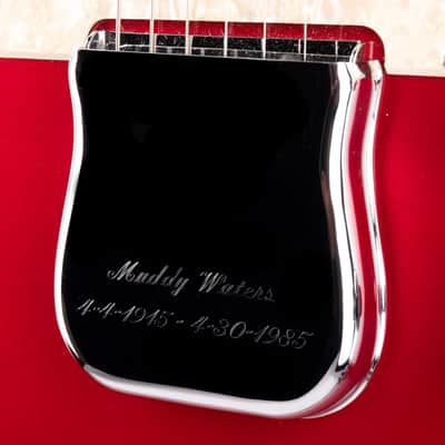 Pre-Owned 2000 Fender Muddy Waters Telecaster Candy Apple Red With OHSC image 5