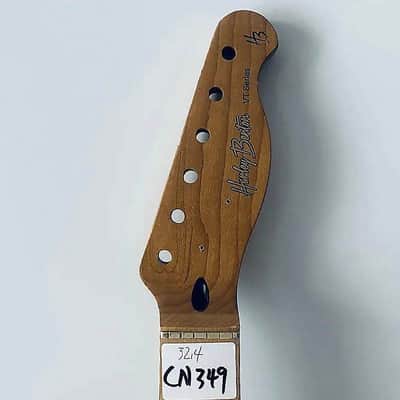Harley Benton Roasted Maple Tele Style Guitar Neck with Poplar Wood Body image 14