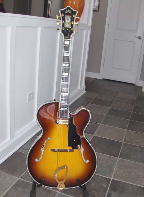 Guild 2013 Artist Award American Patriarch Electric Archtop Guitar with cutaway image 1
