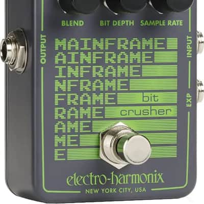 Electro-Harmonix Mainframe Bit Crusher Effects Pedal image 2