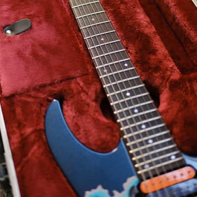 Custom Painted Ibanez Prestige RG1527 “RoboDeath” image 12