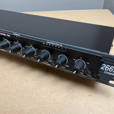 dbx 266XL Stereo Compressor / Limiter 2010s - Black image 3