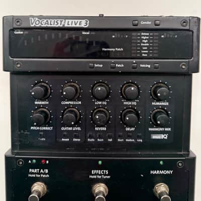 Digitech Vocalist Live 3 Vocal Multi Effects Processor Pedal + Power Supply image 2