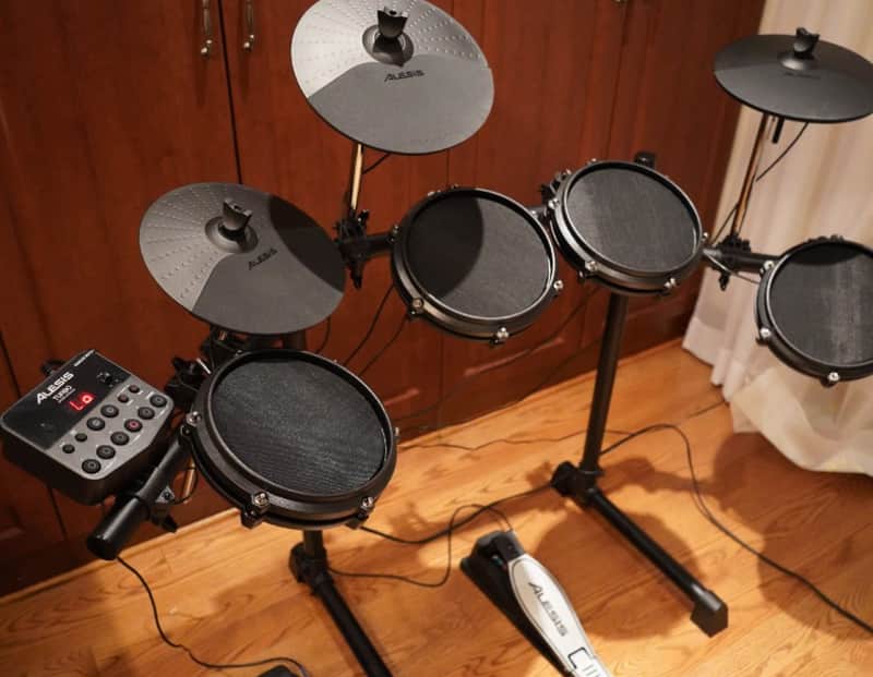 Alesis Turbo Mesh Kit Electronic Drum Set 2010s - Black image 1