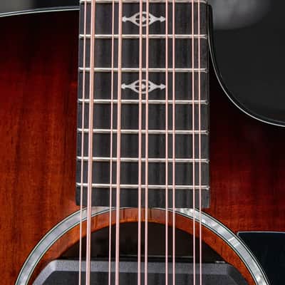Taylor 260ce-K DLX Bajo Quinto Acoustic/Electric Guitar with Hardshell Case image 8