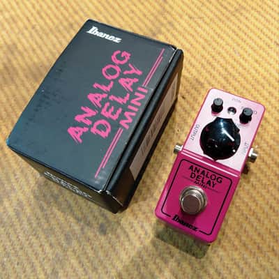 Ibanez ADMINI Mini Analog Delay 2010s - Pink image 1