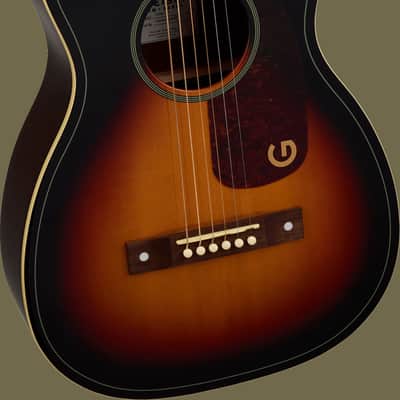 Gretsch Jim Dandy Concert - Walnut Fingerboard, Black Pickguard, Deep Cherry Burst image 3