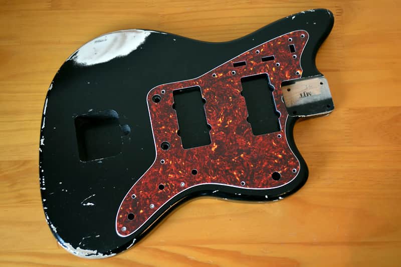 MJT Jazzmaster Body - Black Nitro Finish | Reverb UK