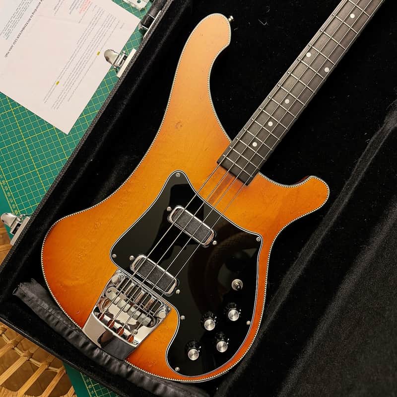 Rickenbacker 4002 1978 Walnut GLO - Collector's Holy Grail - The Pinnacle of RIC Engineering image 1