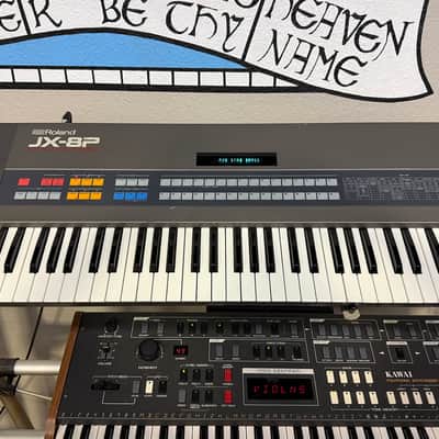 Roland JX-8P 61-Key Polyphonic Synthesizer 1984 - 1986 - Black