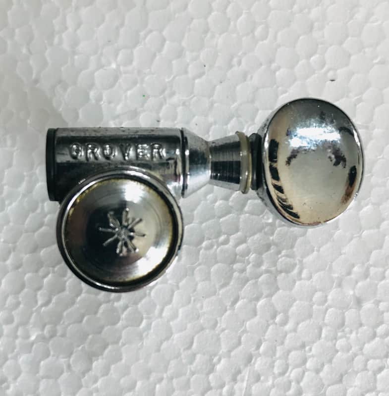 Grover Inline 6 Tuners 1960's Chrome 60's Tuning Keys image 1