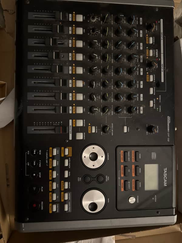 TASCAM DP-02 Digital Portastudio 8-Track Recorder | Reverb