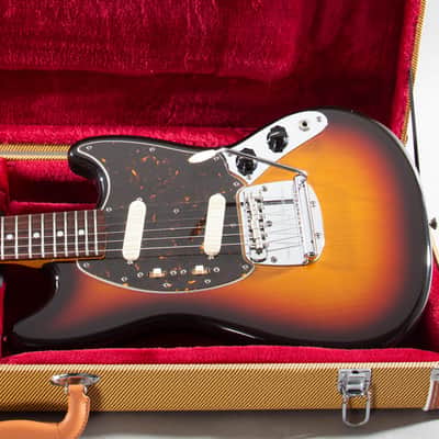 2017 Fender MIJ Traditional ’60s Mustang 3-Tone Sunburst | Japan | Tweed Case image 1