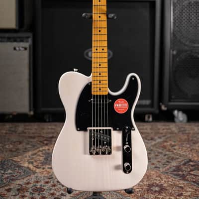 Squier Classic Vibe '50s Telecaster Electric Guitar - White Blonde image 3