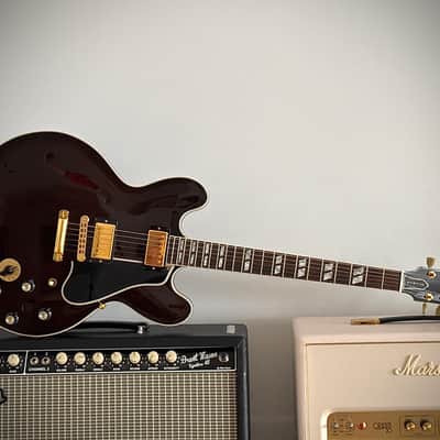 Gibson Custom Shop ES-345 Stereo Reissue Walnut Nur 3,99kg trotz Varitone! Gibson BB.King Customshop Case! 2008 - Walnut image 20