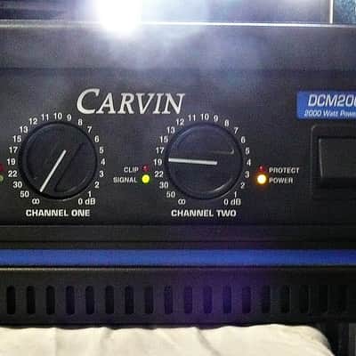 CARVIN DCM2000 2 Channel 2000 Watt Power Amplifier - PV Music Electronics Shop Inspected and Tested - Excellent Working Condition - Excellent Cosmetic Condition imagen 14