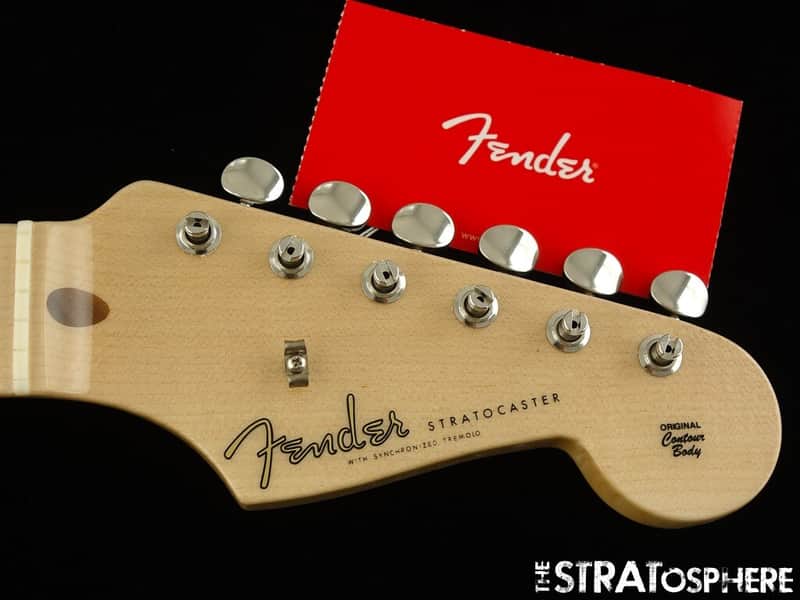 Fender USA Custom Shop 58 C/R Strat TCP NECK + TUNERS, Strat Maple image 1