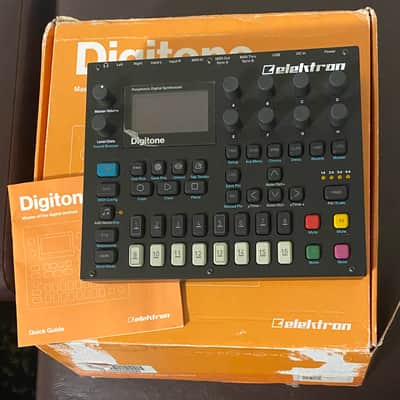 Elektron Digitone 8-Voice Digital Synthesizer 2017 - 2024 - Black image 4