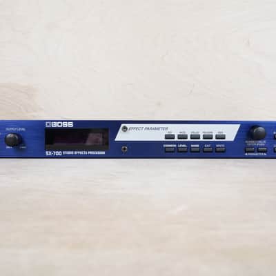 Boss SX-700 Studio Effects Processor 1998 Blue w/ Power Supply image 2