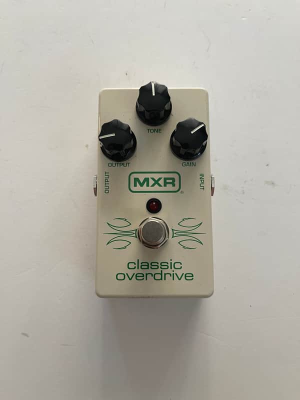 MXR Dunlop M-66 Classic Overdrive White Guitar Effect Pedal image 1