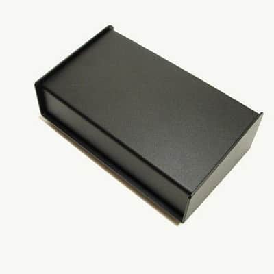 PROCRAFT PBK2-BK Slanted Stomp Box - 14 Ga Steel 4-1/16" x 6-15/16" x 2-5/32" image 1