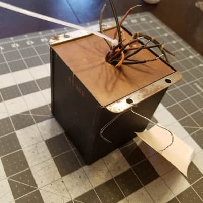Unknown 1600:1 [6400 Ohms] 32653 Vintage Output Transformer OT Potted Tested 815:1 165:1 HUGE 5 lb Tube Amp Audio image 5