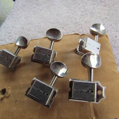 5-Left Handed Kluson Single Line Tuning Machine Fits Stratocaster Telecaster Set of 5 Labeled P.W Left Handed image 3