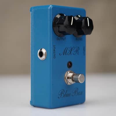 MXR M103 Blue Box Script Logo Octave Fuzz Guitar Effects Pedal #58757 image 10