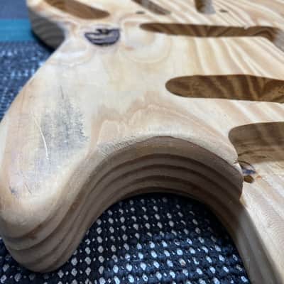 Unmarked Duo Sonic/Offset Style Guitar Body image 4
