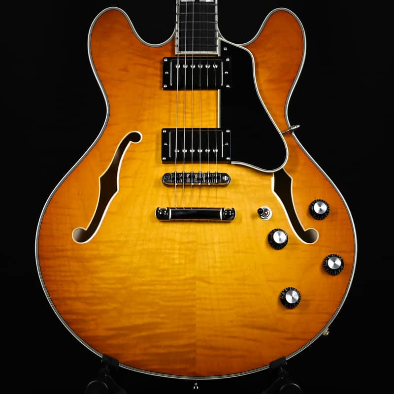 Eastman T486 Thinline Semi-Hollowbody Electric Guitar- Goldburst 2026 (P2501339) image 1