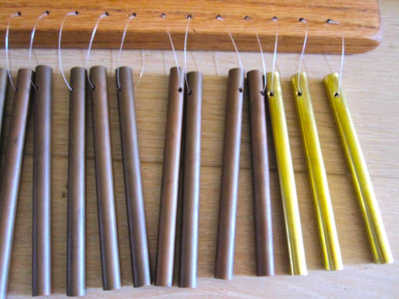 Spectrasound 35-Hollow Brass Tube Wind Chimes, Bar Chimes, Mark