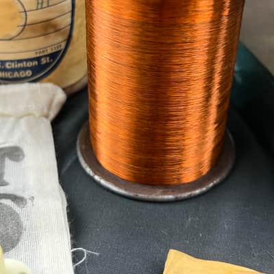 General Vintage Tone  NOS Handwound For Stratocaster 50’s Magnet wire “ The Wheeler Chicago “ Heavy image 9