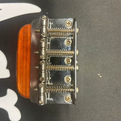 Fender Jazz or Precision Bass Complete Bridge with Mounting Screws Early/Mid 70’s Very Nice image 1