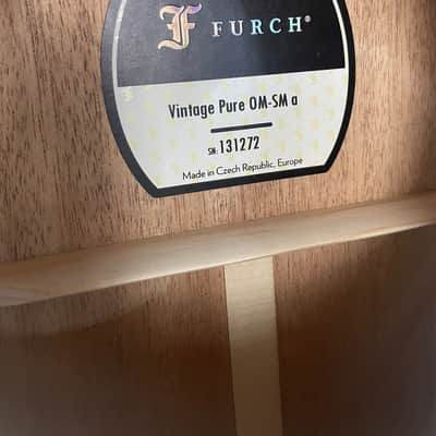 Furch Vintage Pure OM-SM - Natural w/Gig Bag & PLEK*D #272 image 9