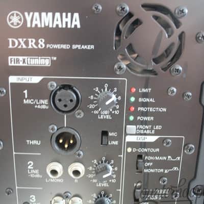 *Yamaha DXR8 Powered Speaker Cabinet, 8"Active Studio Monitor Fir-X Power Audio* image 3