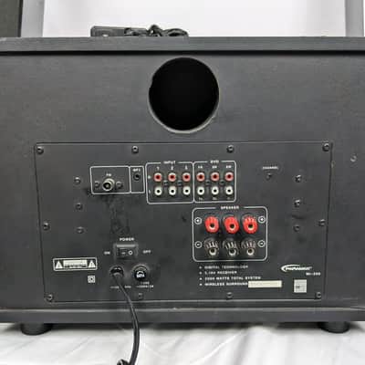 Paramax Wi-200 Home Theater Dual Sound Bar Audio System w/Wireless Technology image 12
