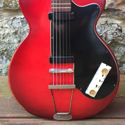 Hofner Colorama II 1959 Red Cellulose image 3