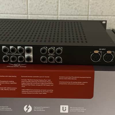 Black Lion XB Modified Universal Audio Apollo x6 Thunderbolt 3  Interface -w- Pro Tools Studio ilok USB-C  3 image 17