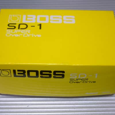 The Second Month Mar 1981 0400 Silver Screw Boss SD-1 Super OverDrive w/ Original Box / MIJ Made in Japan image 9